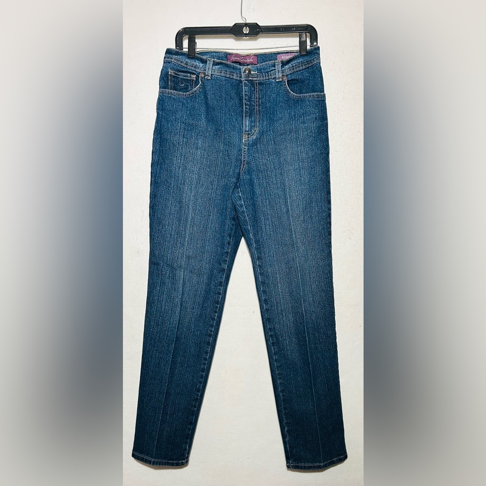 Gloria Vanderbilt Amanda Tapered Leg Jeans Women's  Size 10  Blue  Mid Rise